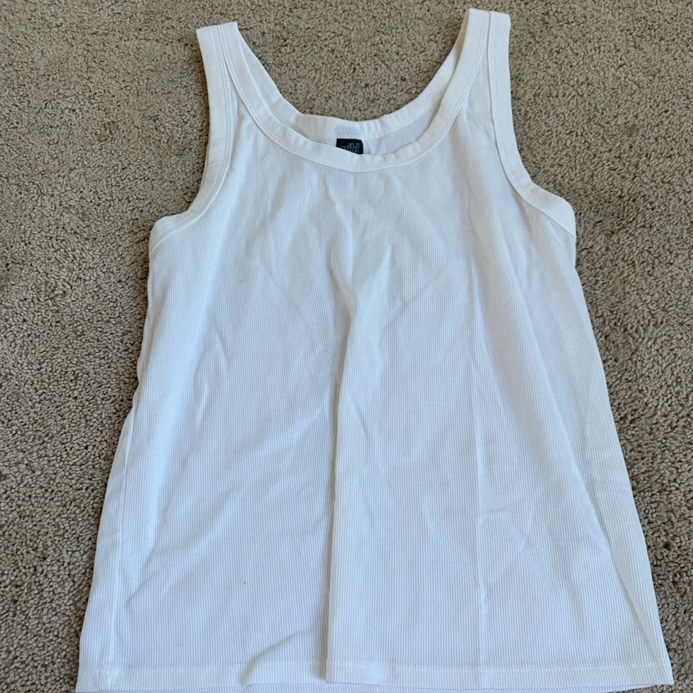 Plain White Tank Top
